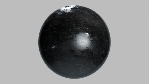 Black Tie Obscura black marble material by Joseph Arzuaga of BRONXHILL
